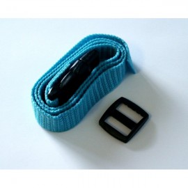 Sangle nylon - Largeur 15 mm - Bleu turquoise