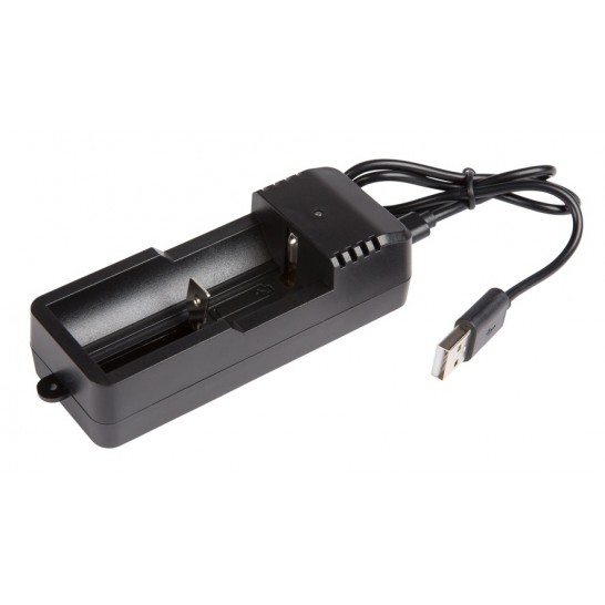 USB charger for 26650 rechargeable battery