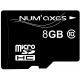 8 GB micro SDHC card class 10 with adapter