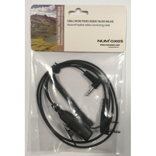Câble micro casque/talkie-walkie