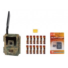 PIE1052 ALL-IN-ONE PACK: trail camera + batteries + memory card + SIM card