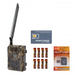 PIE1051 ALL-IN-ONE PACK: trail camera + batteries + memory card + SIM card