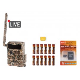 PIE1067 ALL-IN-ONE PACK - Trail camera + Batteries + Memory card + SIM card