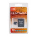 8GB micro SDHC memory card Class 10 with adapter