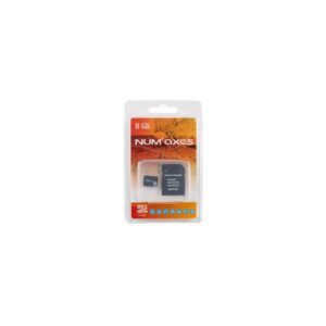 Carte micro SDHC 8 GB classe 10 avec adaptateur