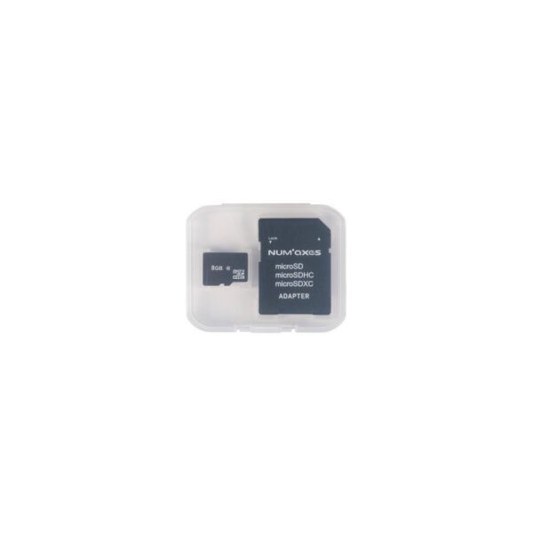 Carte micro SDHC 8 GB classe 10 avec adaptateur