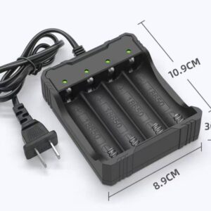 Chargeur pour accus 18650 Li-ion Groupe NUMAXES