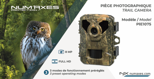 Piège photographique PIE1075 NUM'AXES Protection